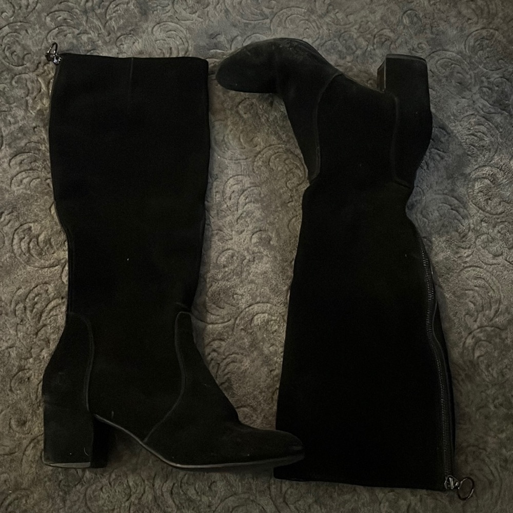 Steve Madden Leather Knee High Boots